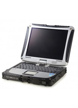 panasonic Toughbook CF-19 laptop Installed ET 2023A+SIS 2021 with cat et 3 Adapter III Comm 3 p/n 478-0235